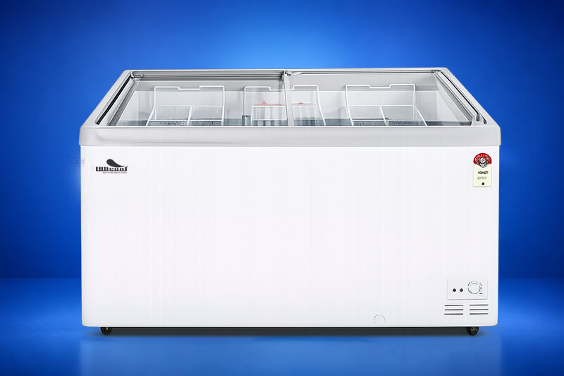 Glass Top Deep Freezer