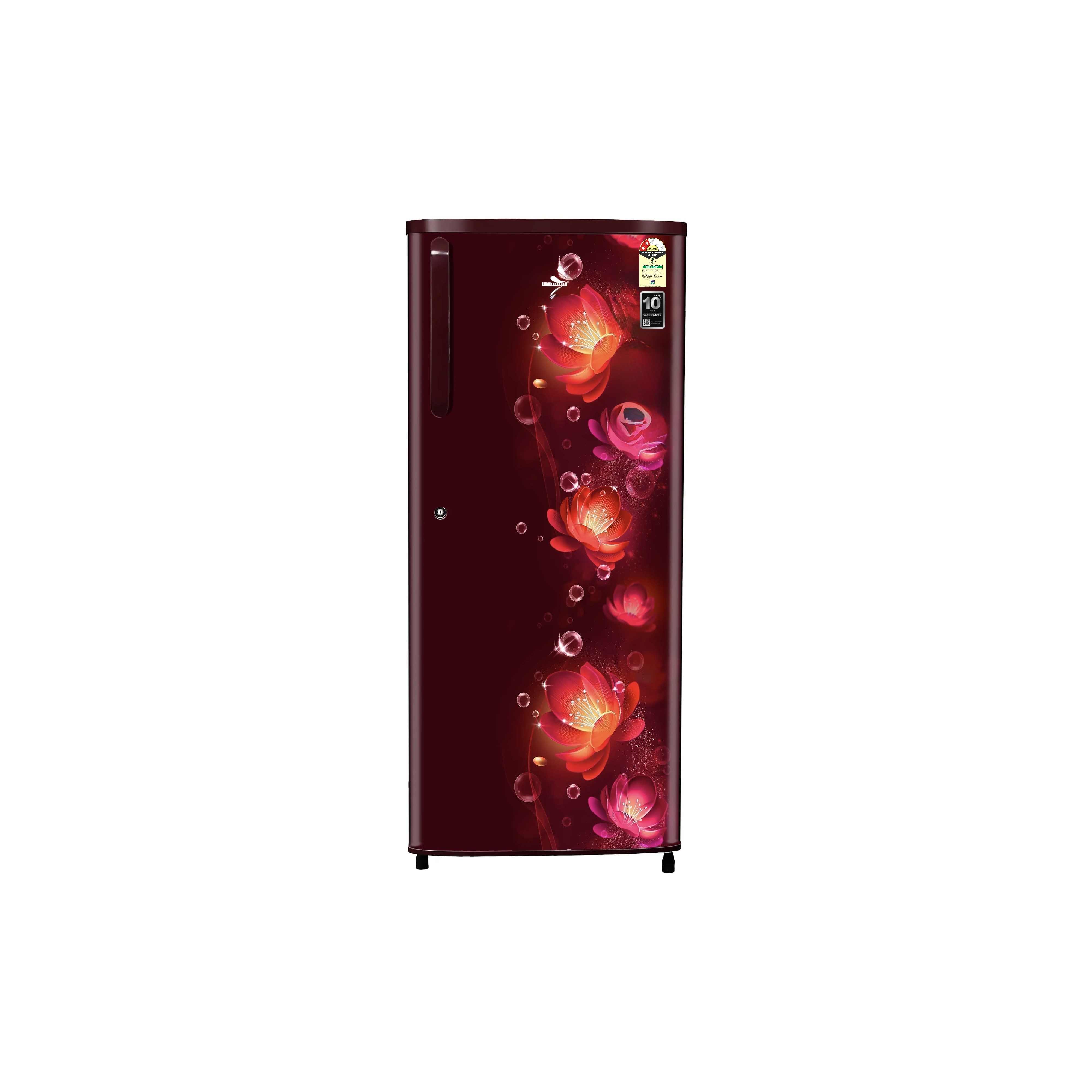 IDCREFSD190D3 (Model 2026): 190 Litres 2 Star Single Door Direct Cool Series Refrigerator (Florared)