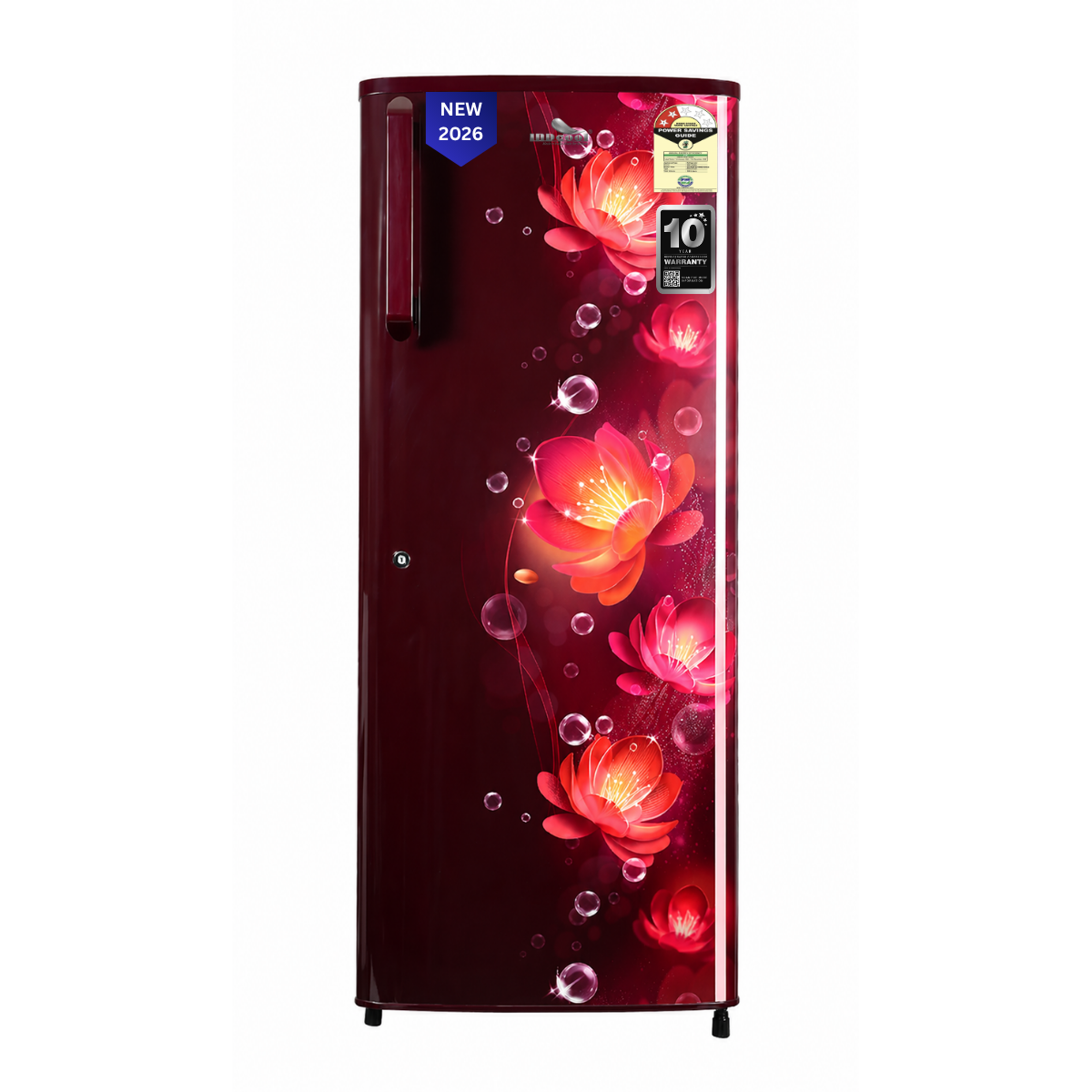 IDCREFSD190D3 (Model 2026): 190 Litres 2 Star Single Door Direct Cool Series Refrigerator (Florared)