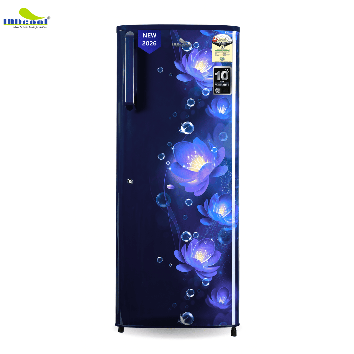 IDC170SDC1 (Model 2026): 170 Litres 1 Star Single Door Direct Cool Series Refrigerator (AquaFlora)