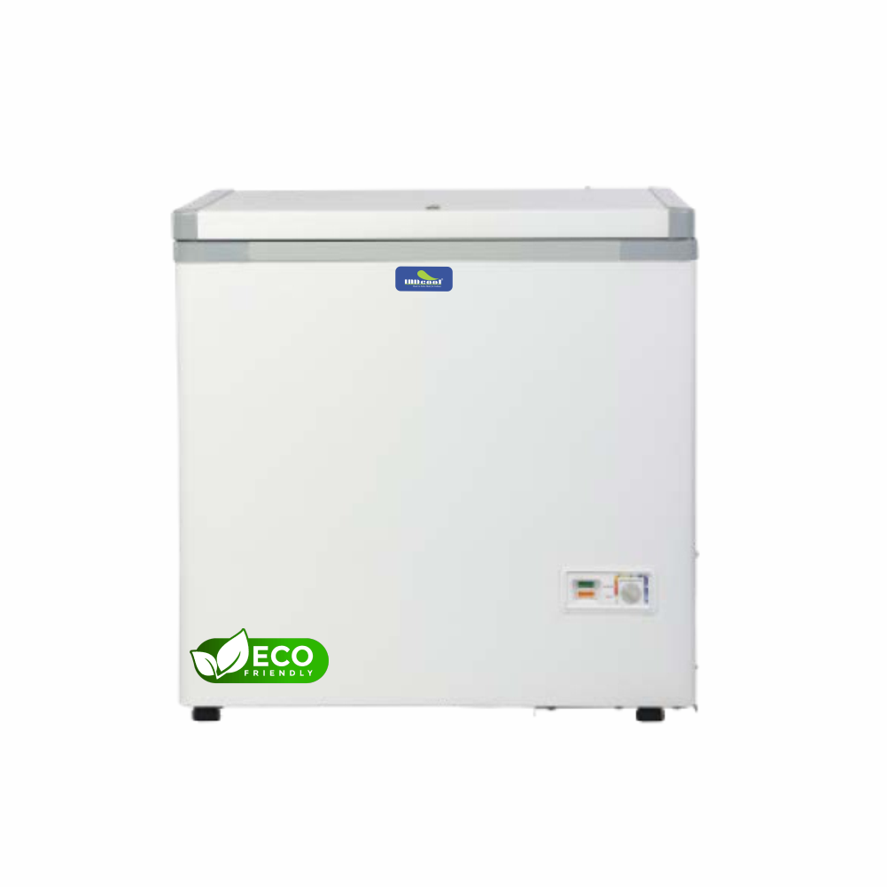 INDcool 200SDUC 5 Star Single Door  Green Deep Freezer